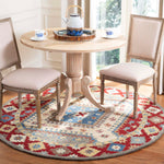 Safavieh Antiquity 07Q Rug, AT507Q - Red / Ivory