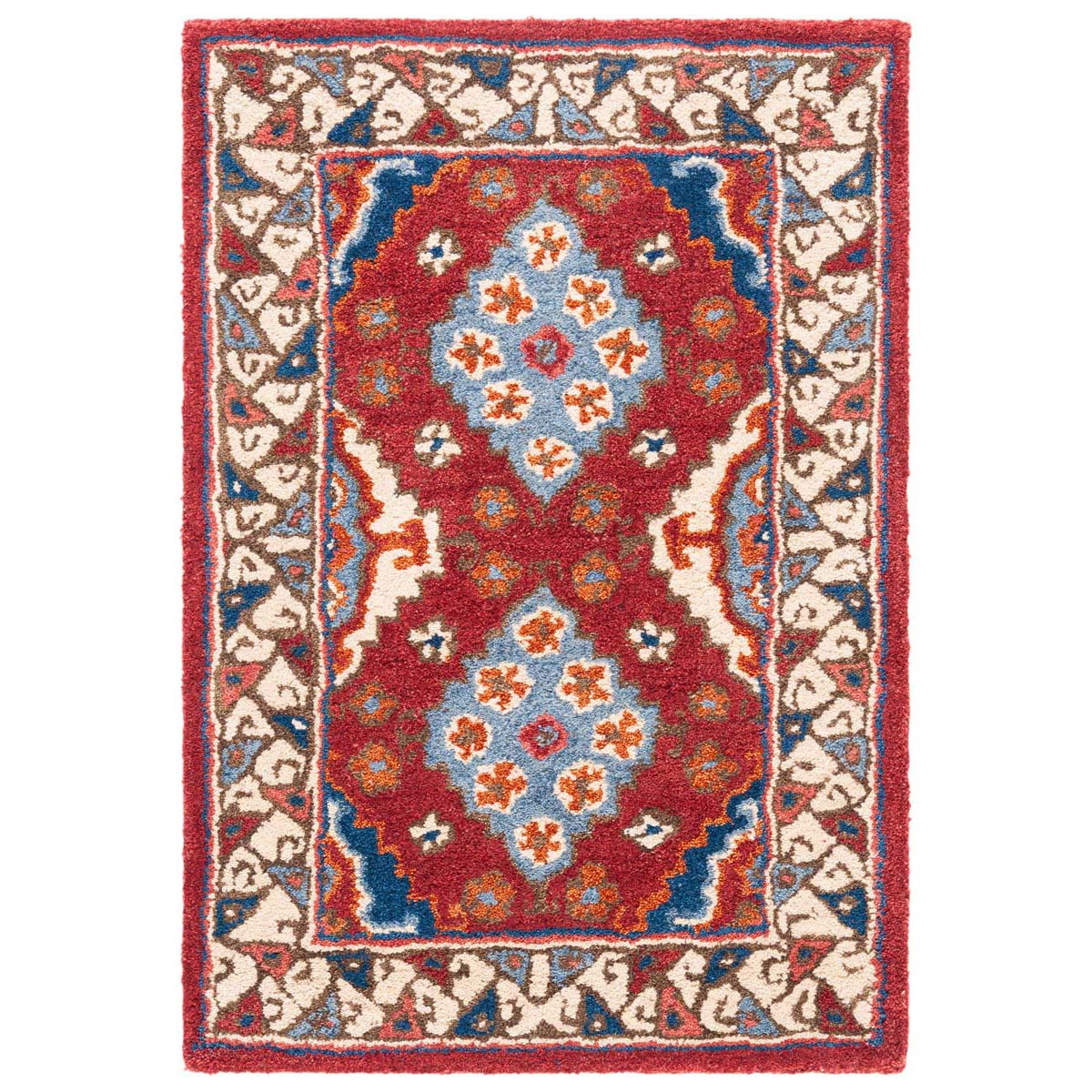 Safavieh Antiquity 09Q Rug, AT509Q - Red / Blue