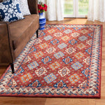 Safavieh Antiquity 09Q Rug, AT509Q - Red / Blue