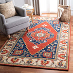 Safavieh Antiquity 10P Rug, AT510P - Rust / Ivory