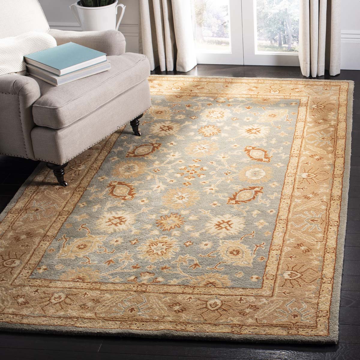 Safavieh Antiquity 1A- Rug, AT61A- - Blue / Beige
