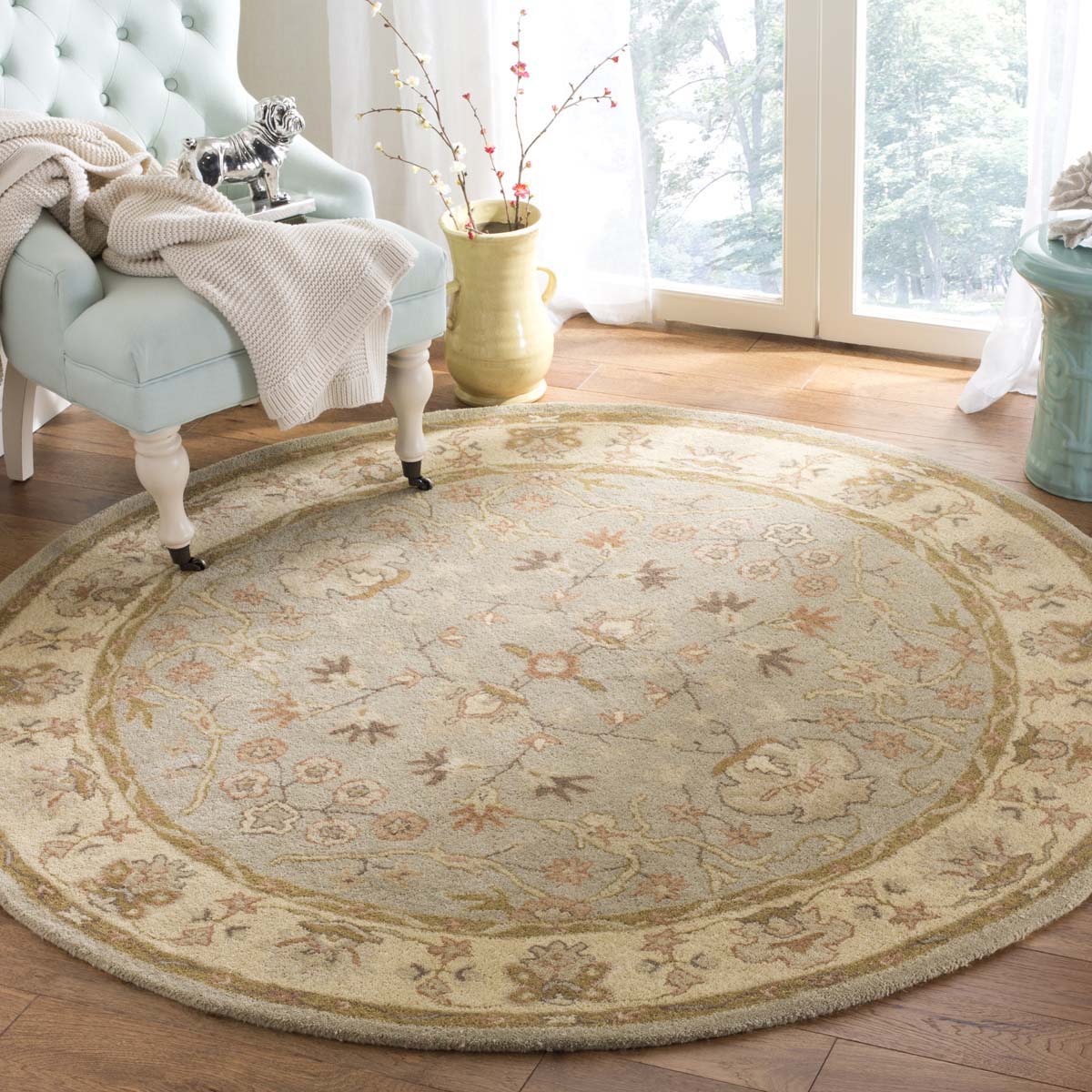 Safavieh Antiquity 2A- Rug, AT62A- - Light Grey / Beige