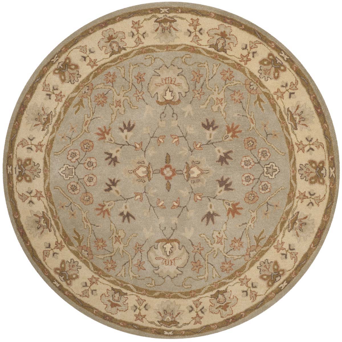 Safavieh Antiquity 2A- Rug, AT62A- - Light Grey / Beige