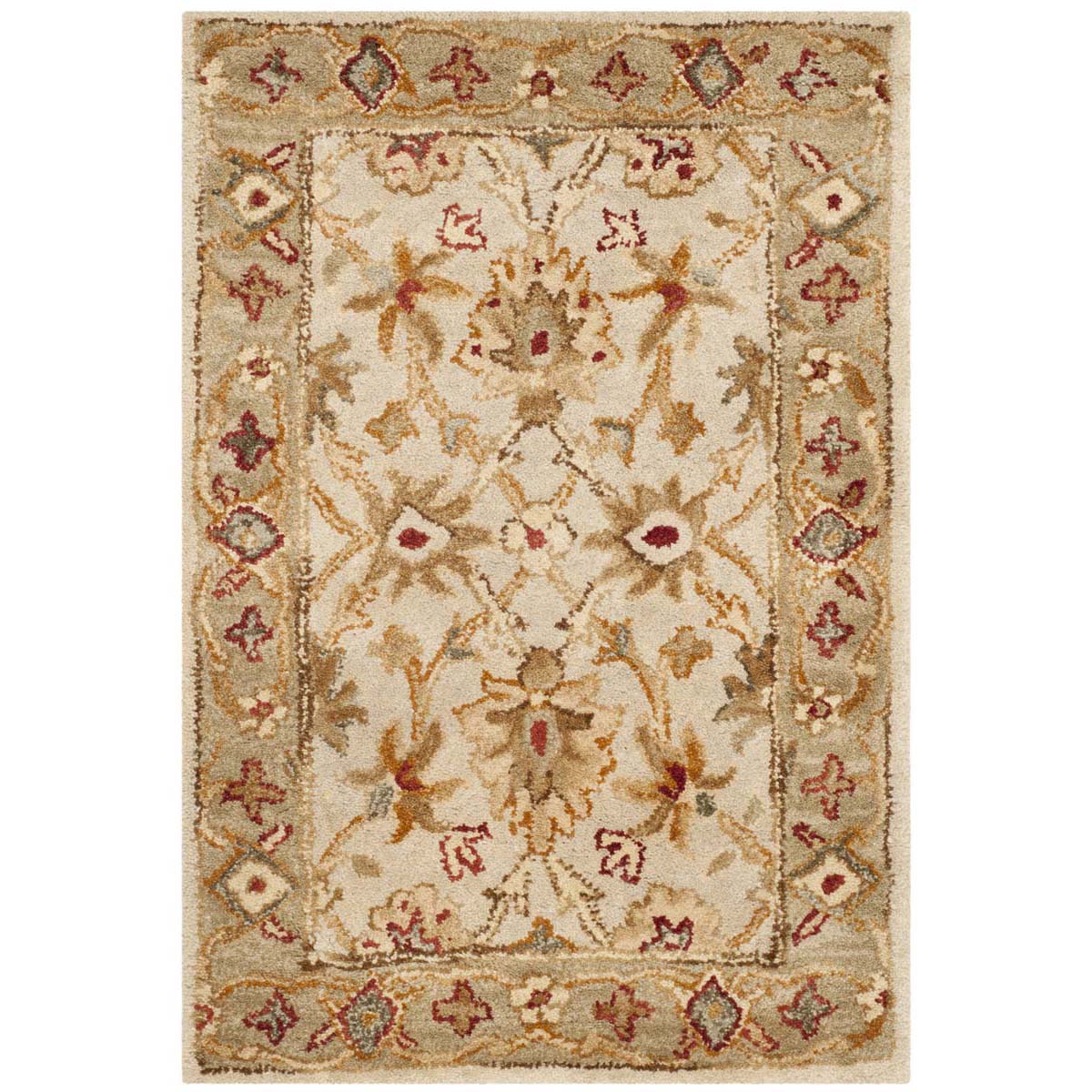 Safavieh Antiquity 16B Rug, AT816B - Grey Beige / Sage