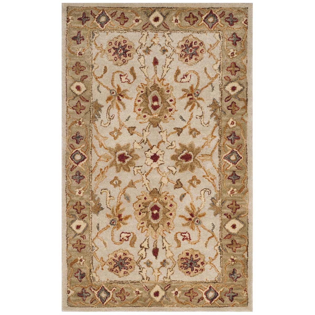 Safavieh Antiquity 16B Rug, AT816B - Grey Beige / Sage