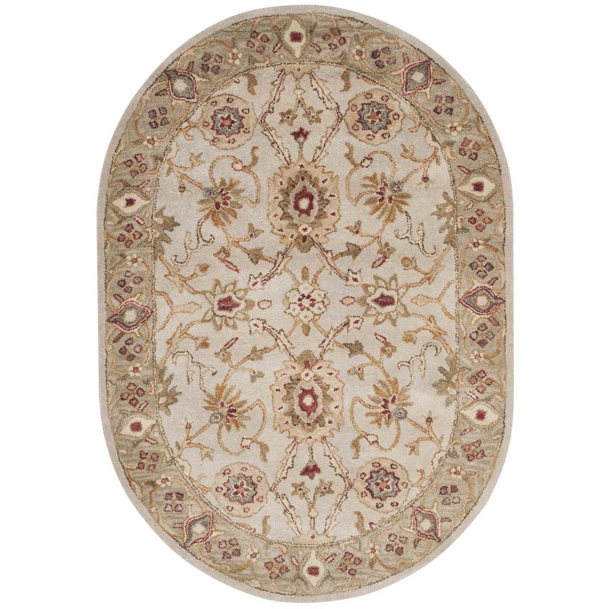 Safavieh Antiquity 16B Rug, AT816B - Grey Beige / Sage