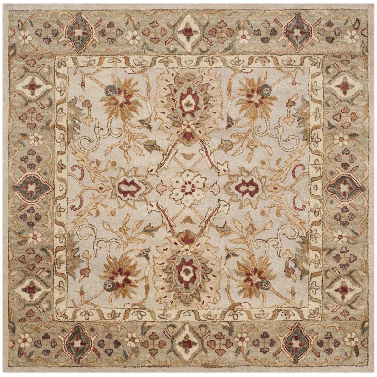 Safavieh Antiquity 16B Rug, AT816B - Grey Beige / Sage