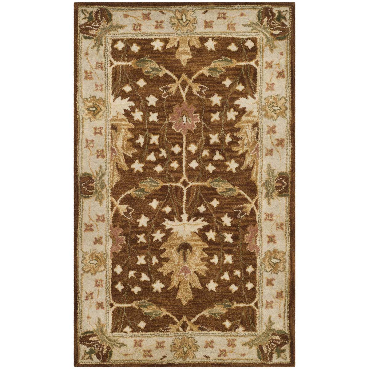 Safavieh Antiquity 40B Rug, AT840B - Brown / Beige