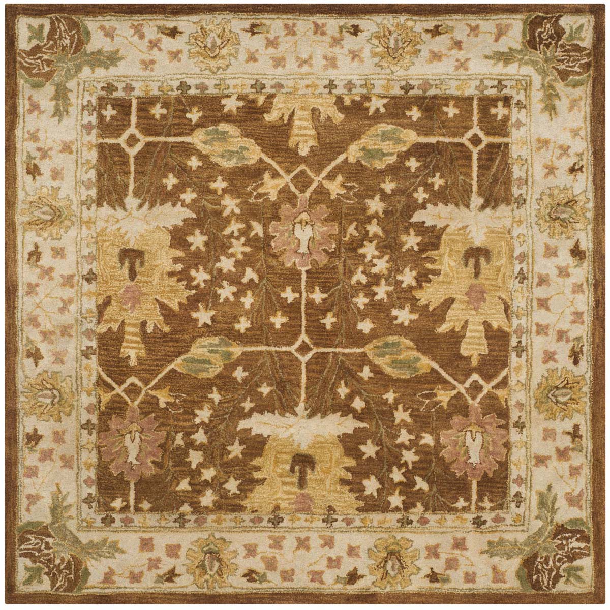 Safavieh Antiquity 40B Rug, AT840B - Brown / Beige