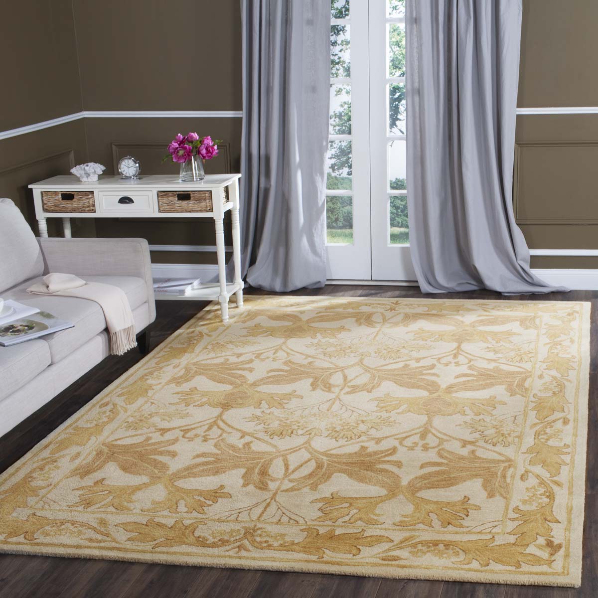 Safavieh Antiquity 41B Rug, AT841B - Beige / Gold