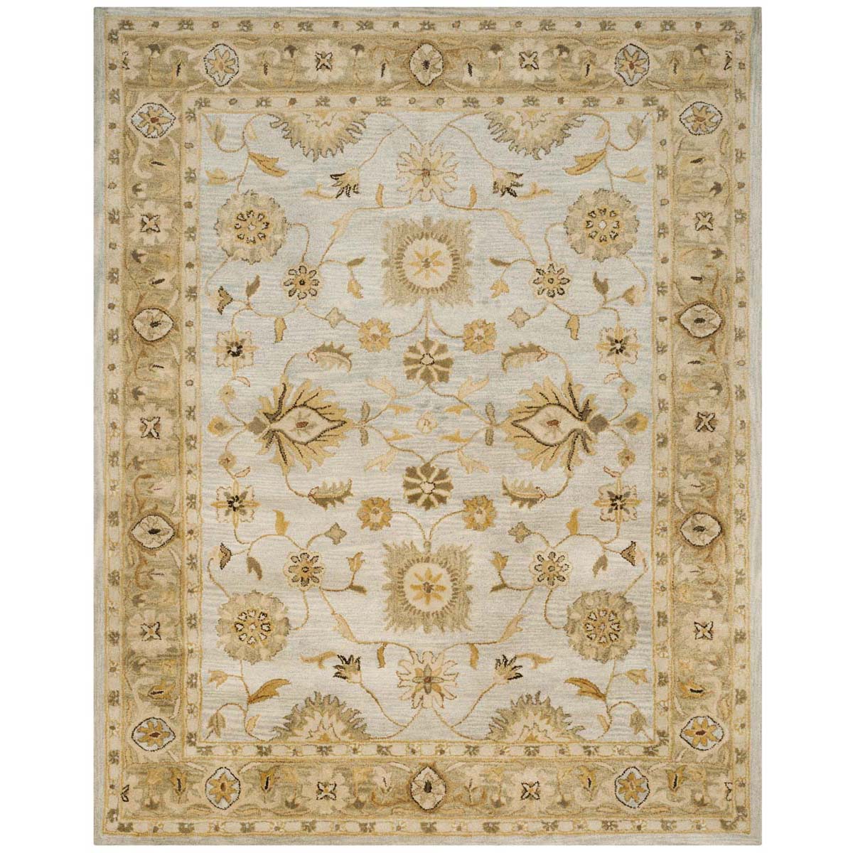 Safavieh Antiquity 56B Rug, AT856B - Light Blue / Sage