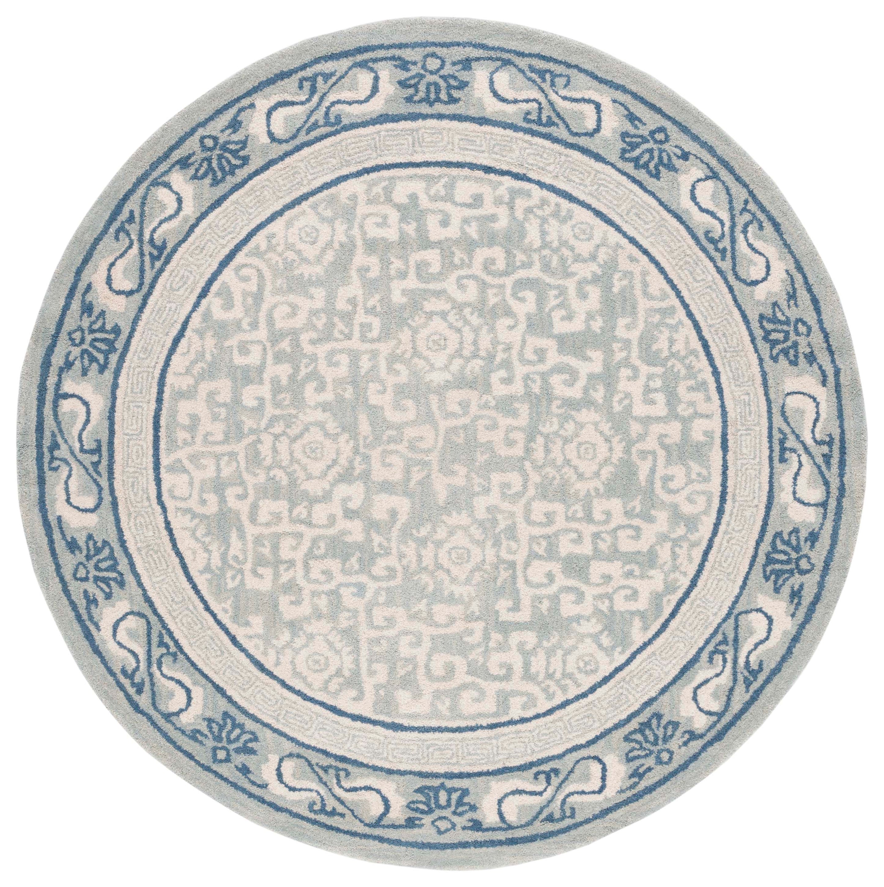 Safavieh Antiquity 60 Rug, AT860 - Light Blue / Ivory