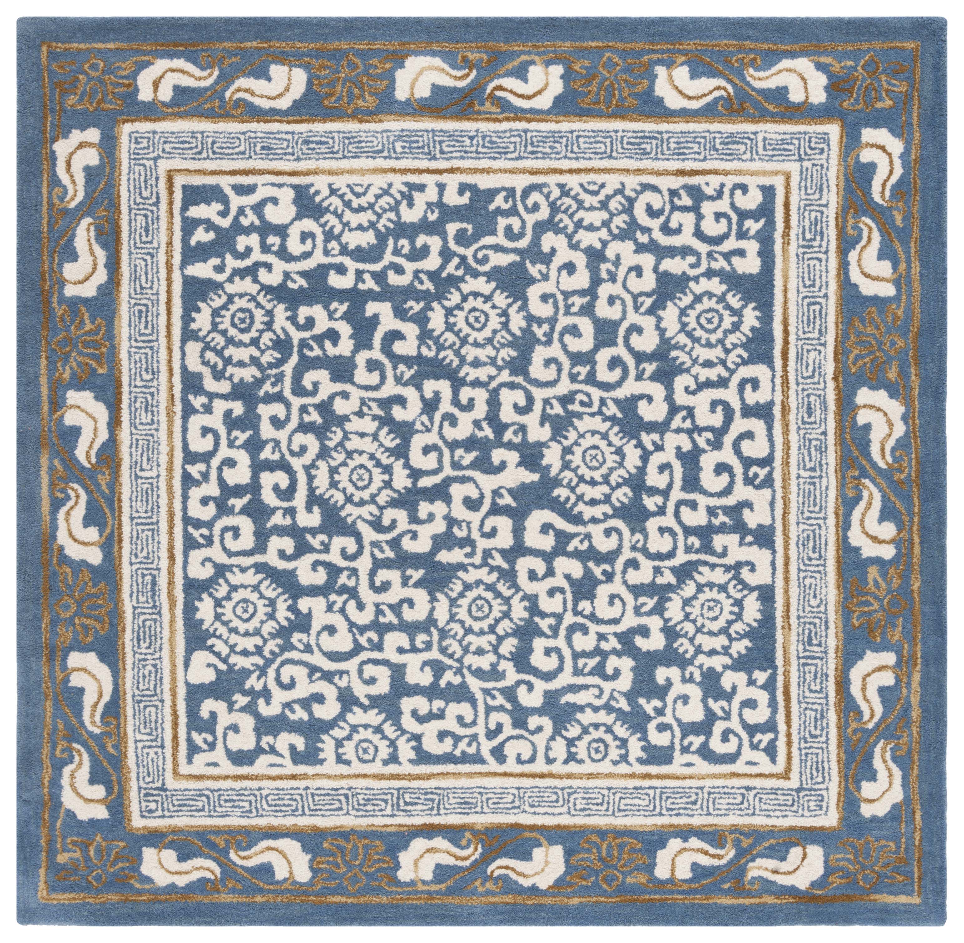 Safavieh Antiquity 60 Rug, AT860 - Blue / Ivory