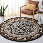 Safavieh Antiquity 60 Rug, AT860 - Black / Ivory