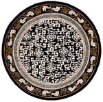 Safavieh Antiquity 60 Rug, AT860 - Black / Ivory