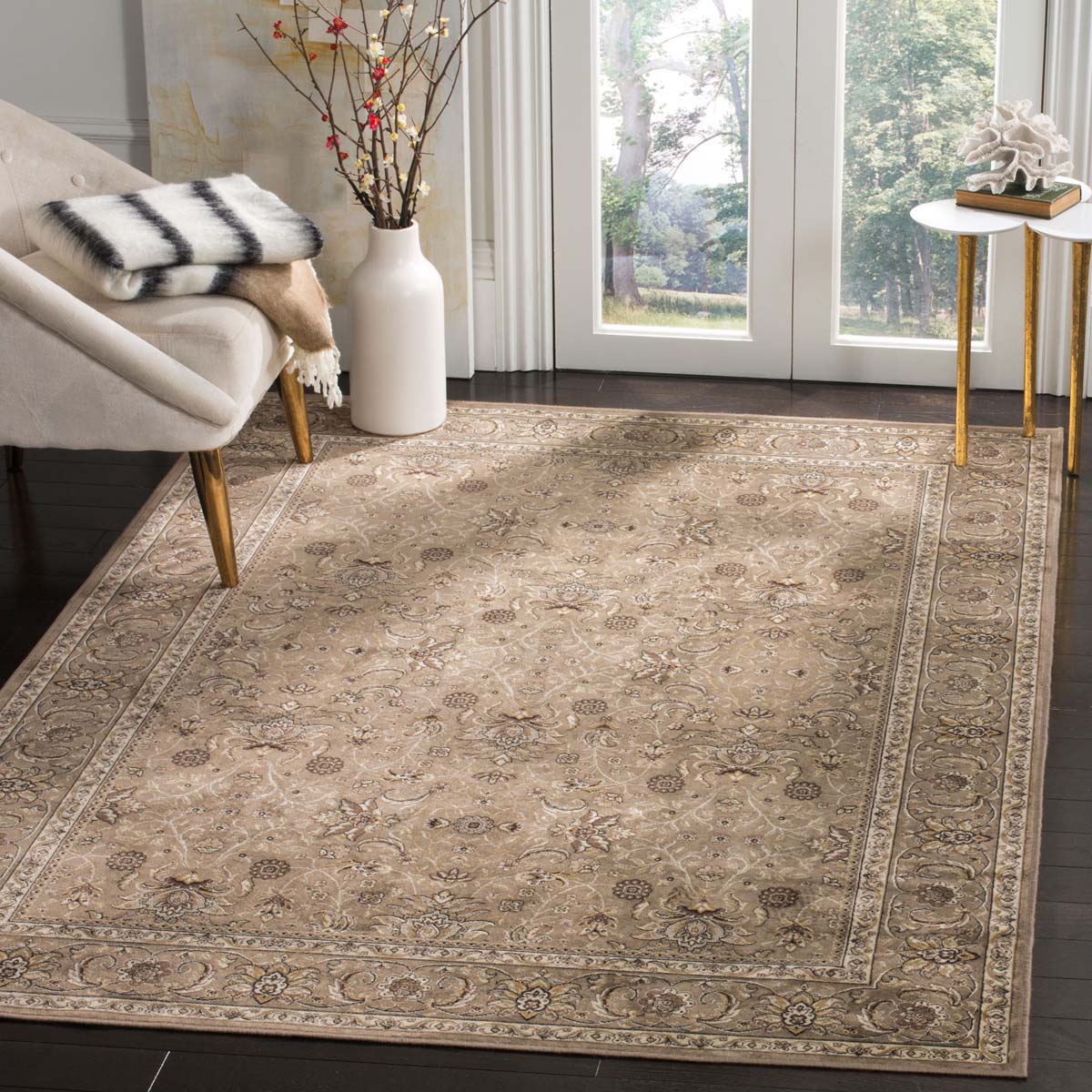 Safavieh Atlas 671 Rug, ATL671 - Silver / Silver