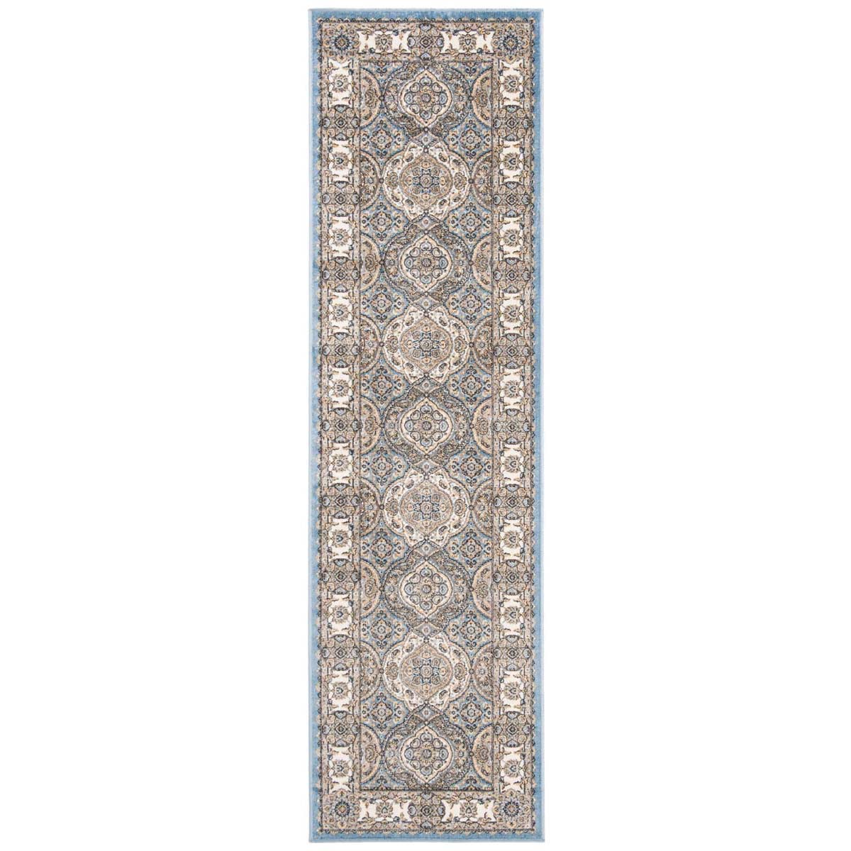Blue / Ivory