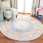 Safavieh Aubusson 101 Rug, AUB101 - Blue / Pink