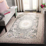 Safavieh Aubusson 105 Rug, AUB105 - Ivory / Charcoal