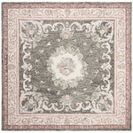 Safavieh Aubusson 105 Rug, AUB105 - Ivory / Charcoal