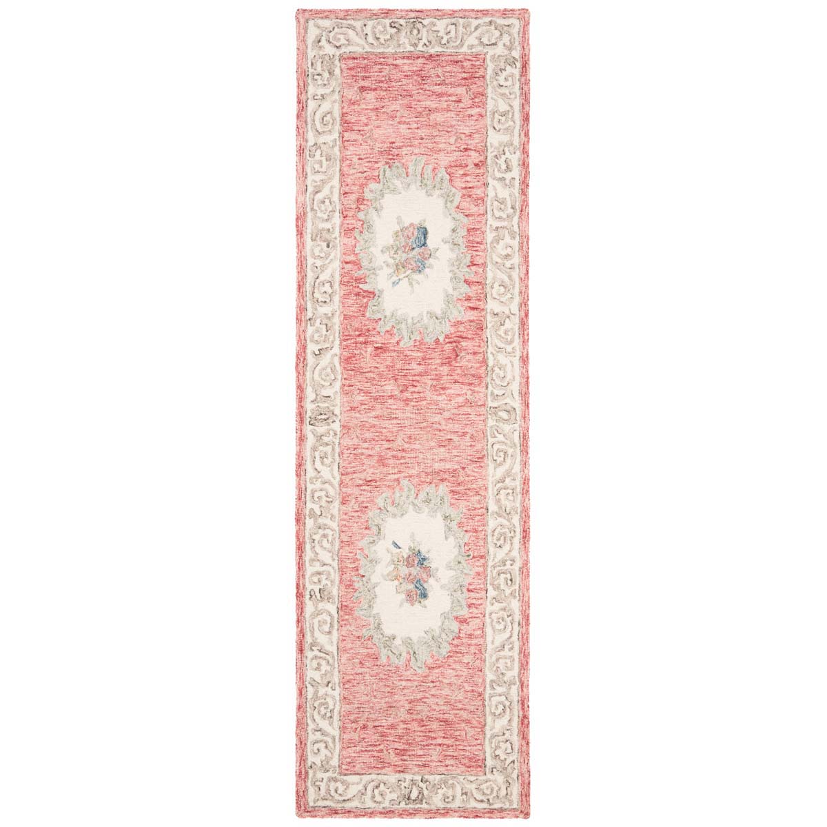 Safavieh Aubusson 105 Rug, AUB105 - Red / Ivory
