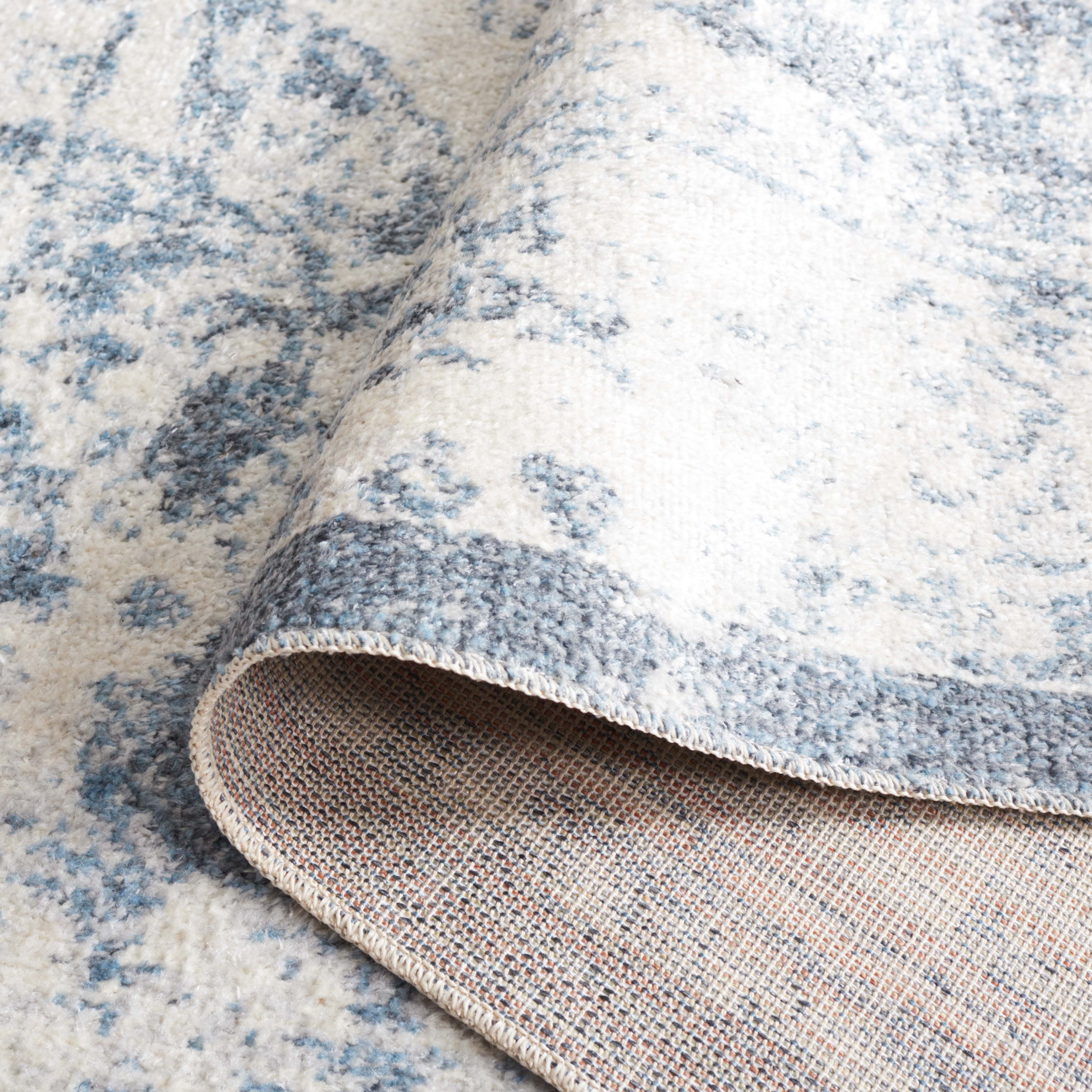 Safavieh Baltimore 850 Rug, BAL850 - Light Grey / Blue