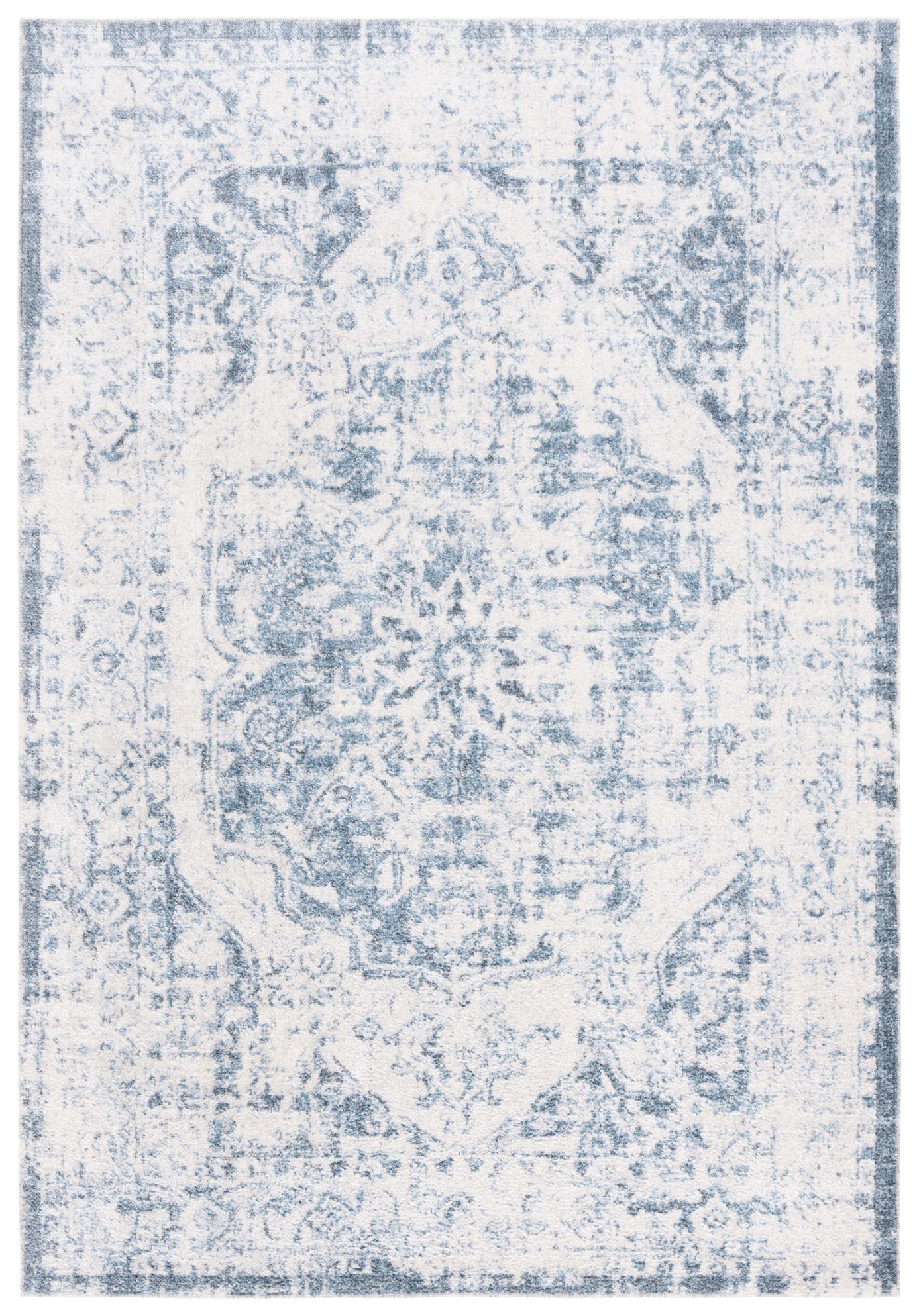 Safavieh Baltimore 850 Rug, BAL850 - Light Grey / Blue