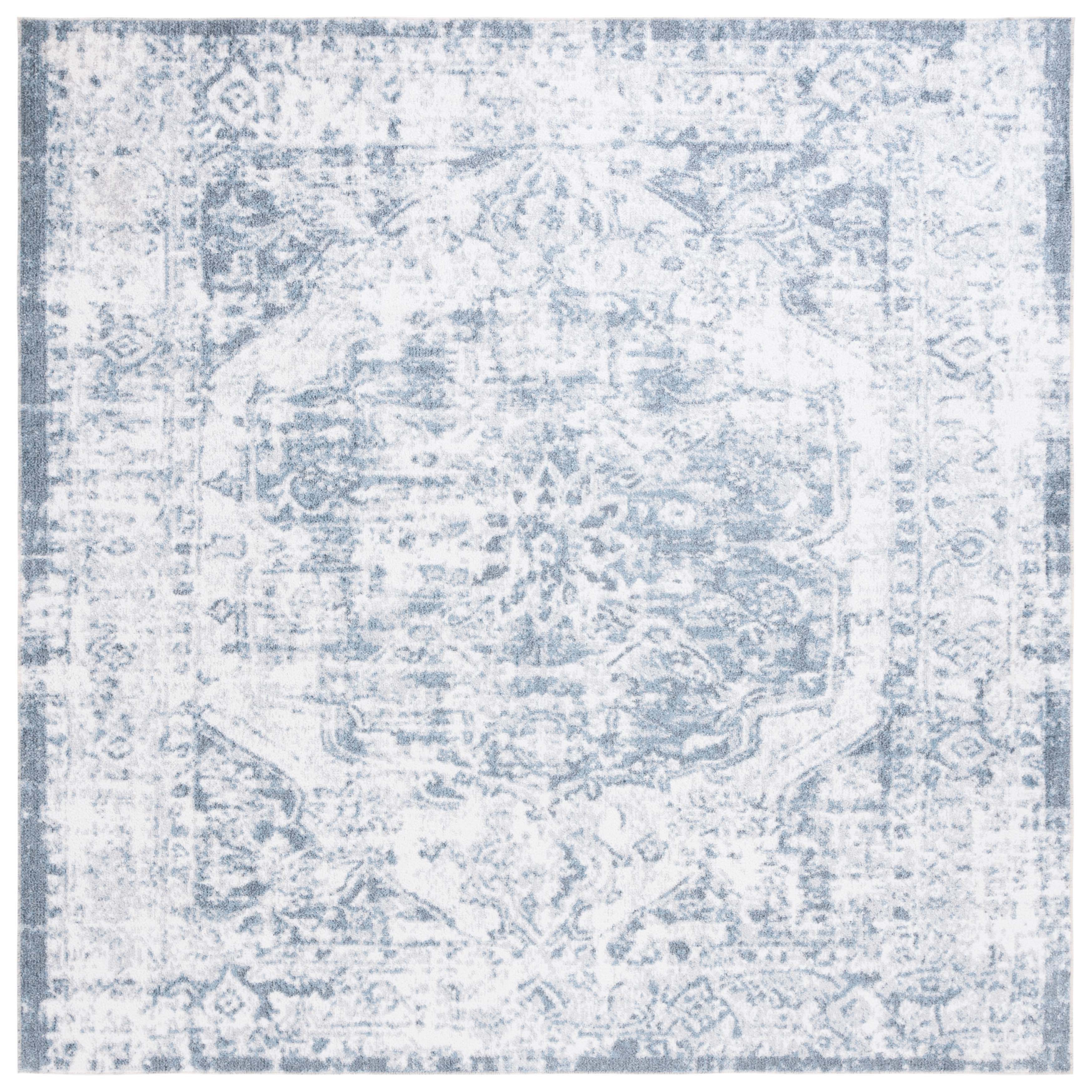Safavieh Baltimore 850 Rug, BAL850 - Light Grey / Blue