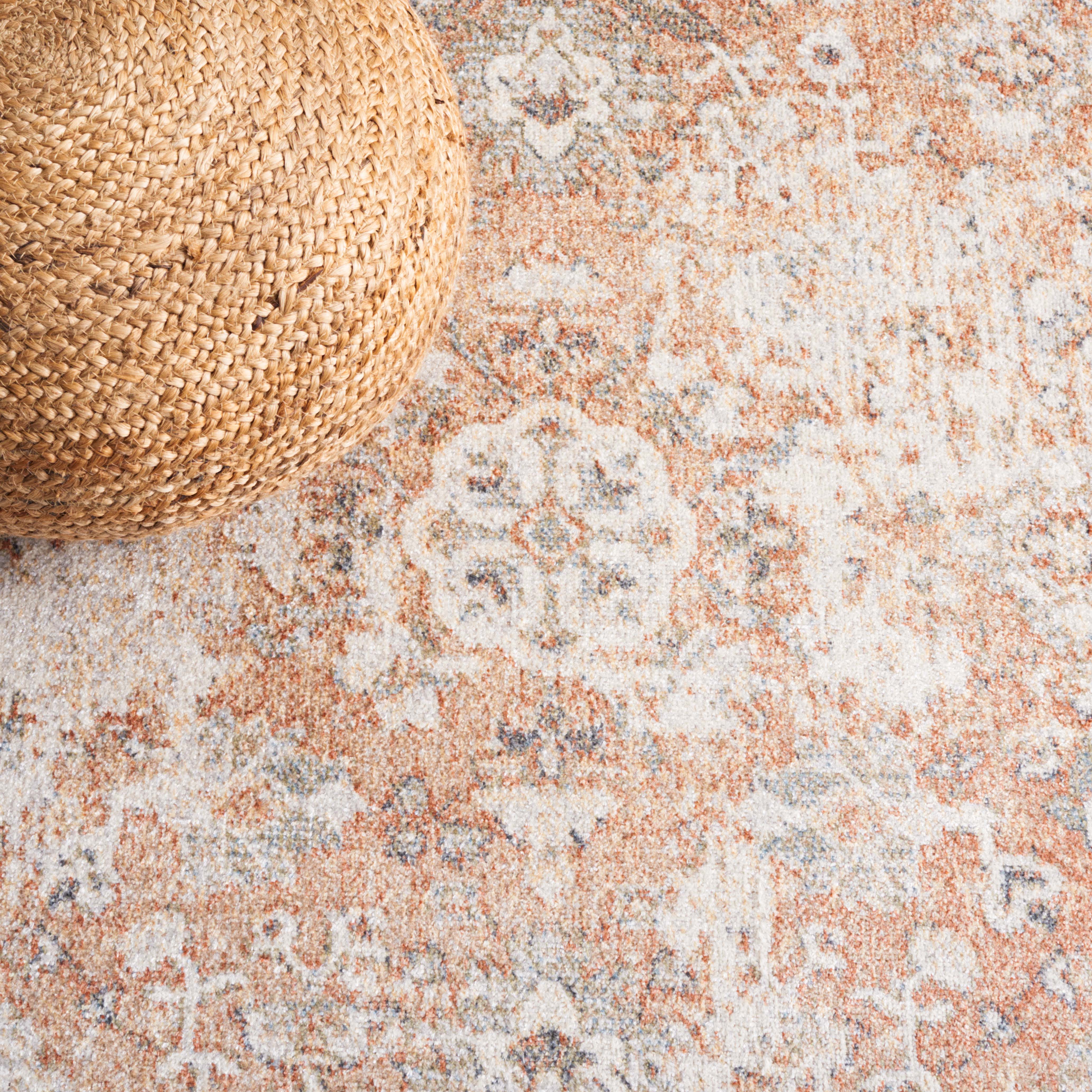 Safavieh Baltimore 852 Rug, BAL852 - Ivory / Rust