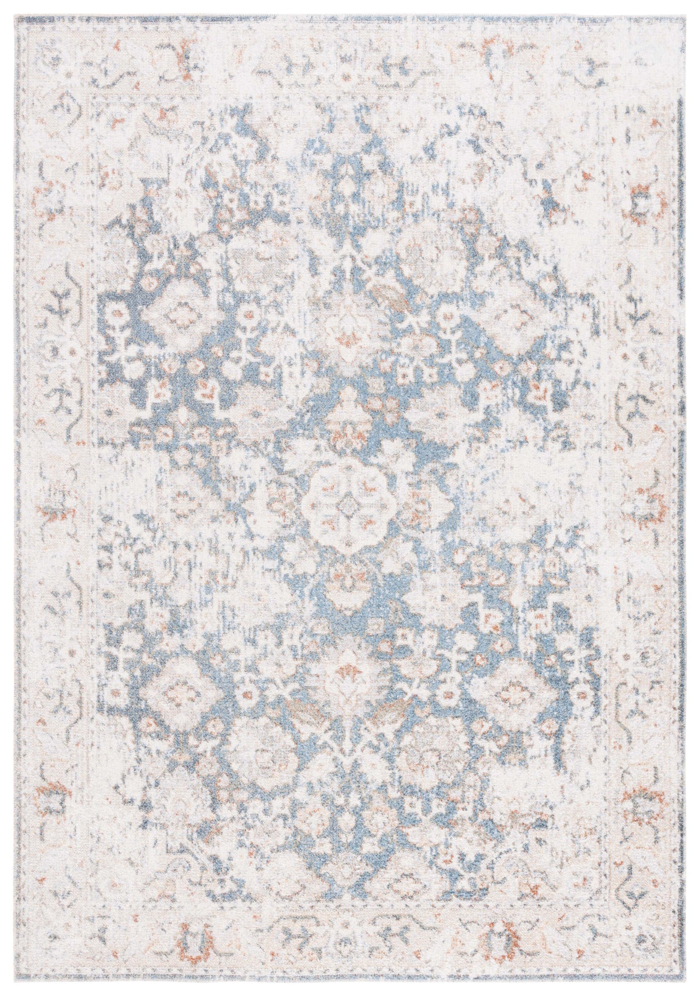 Safavieh Baltimore 852 Rug, BAL852 - Light Grey / Blue