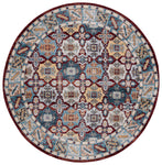 Safavieh Bayside 102 Rug, BAY102 - Blue / Red