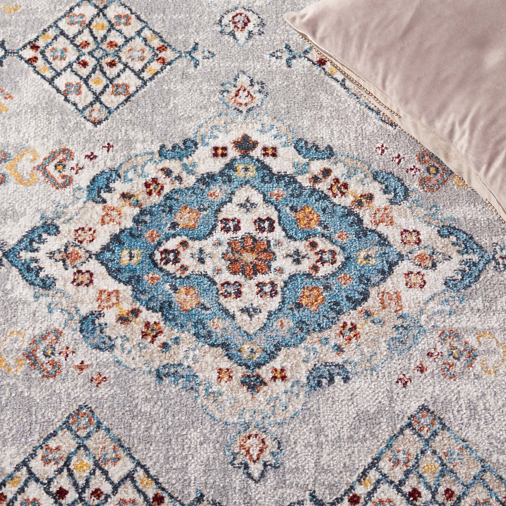 Safavieh Bayside 106 Rug, BAY106 - Light Grey / Blue