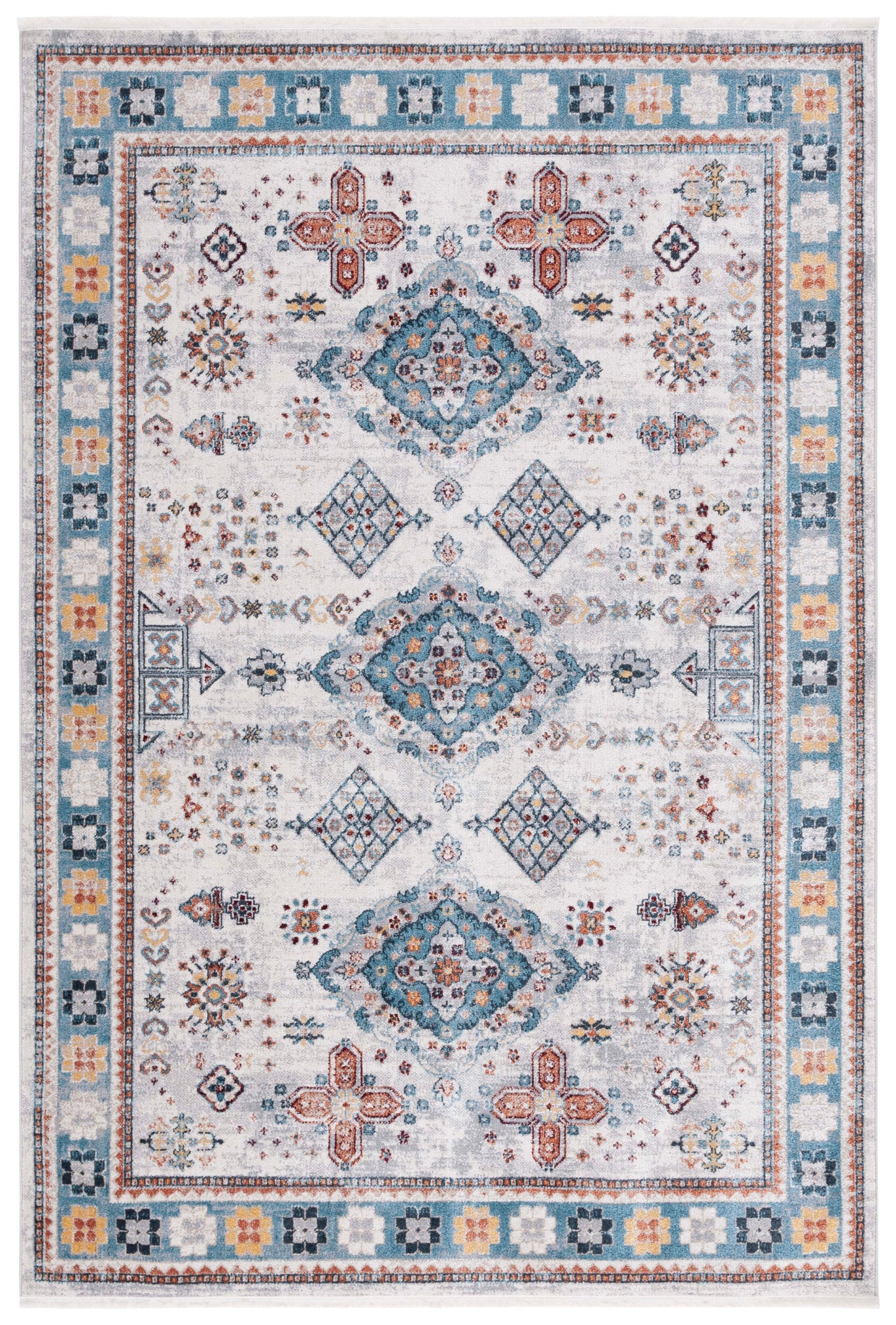 Safavieh Bayside 106 Rug, BAY106 - Grey / Blue