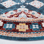 Safavieh Bayside 106 Rug, BAY106 - Blue / Red