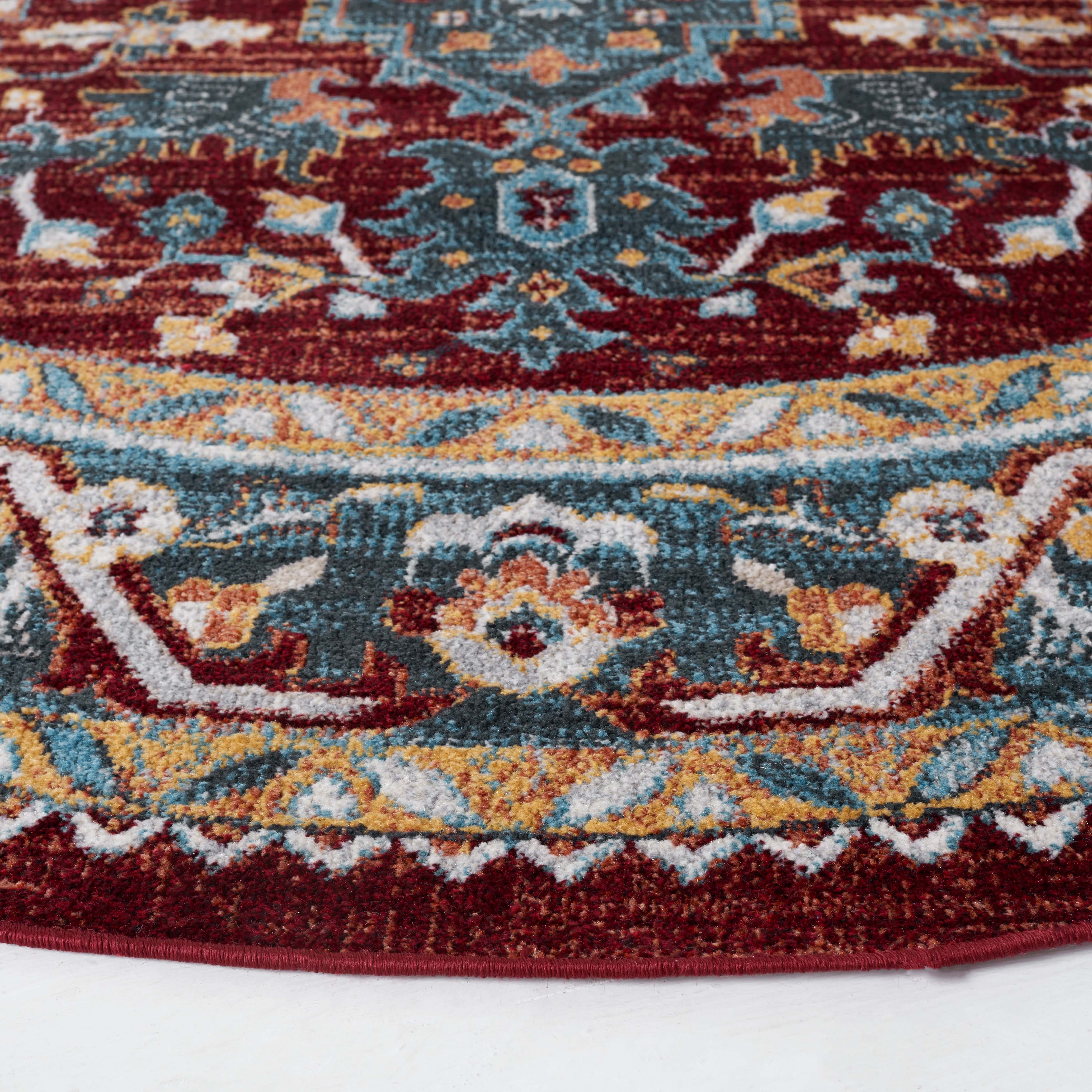 Safavieh Bayside 108 Rug, BAY108 - Blue / Red