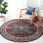 Safavieh Bayside 108 Rug, BAY108 - Blue / Red