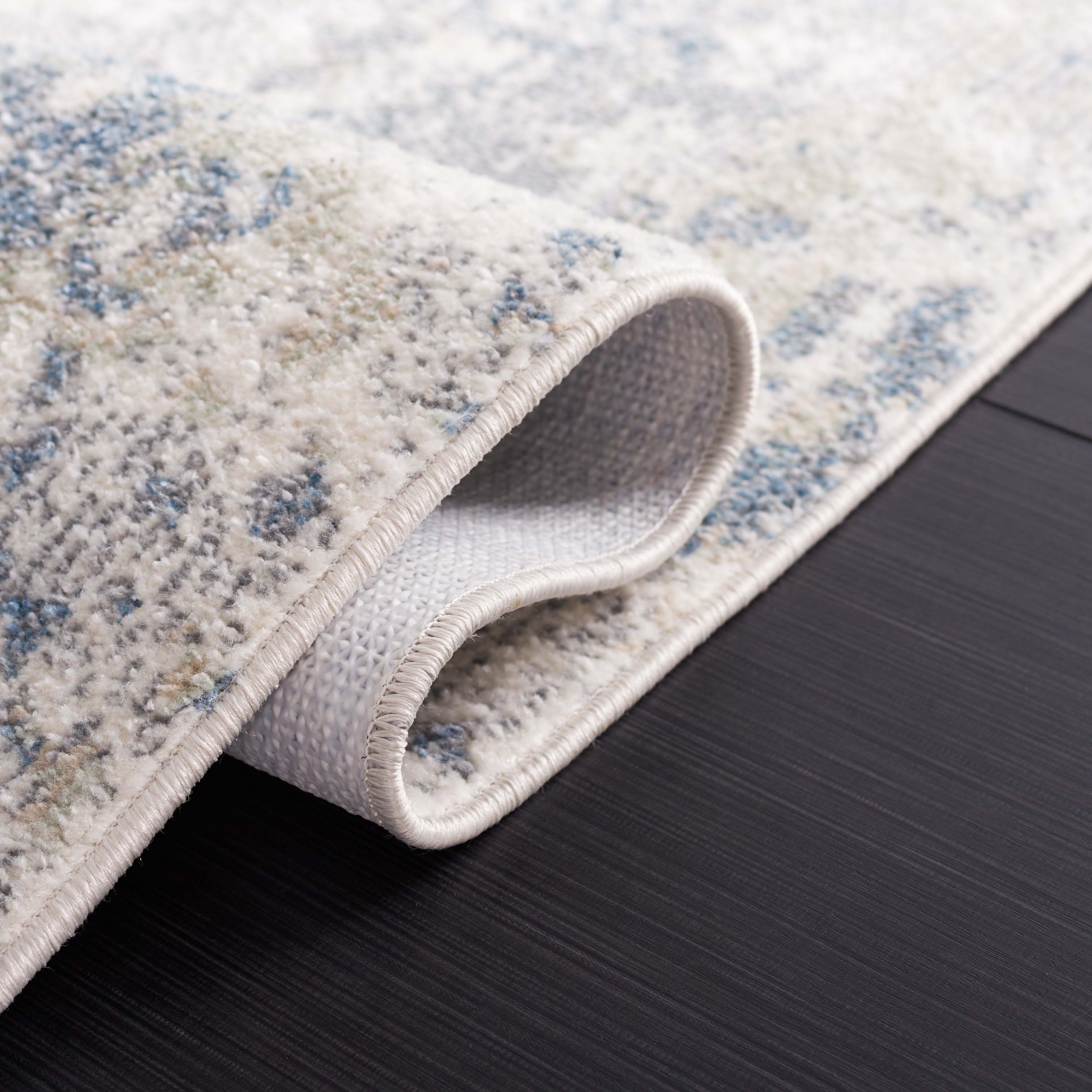Safavieh Bayside 122 Rug, BAY122 - Grey / Ivory Blue