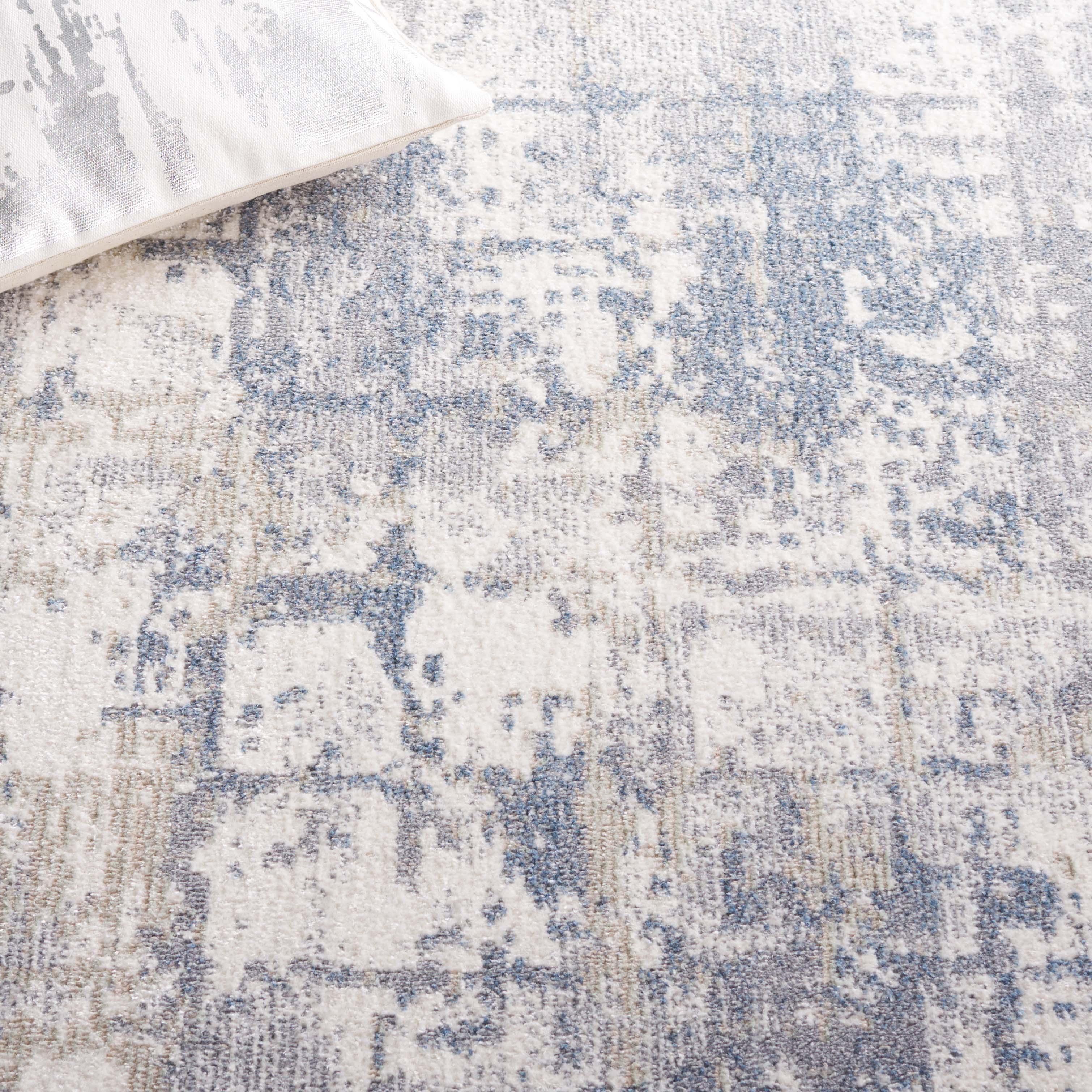 Safavieh Bayside 122 Rug, BAY122 - Grey / Ivory Blue