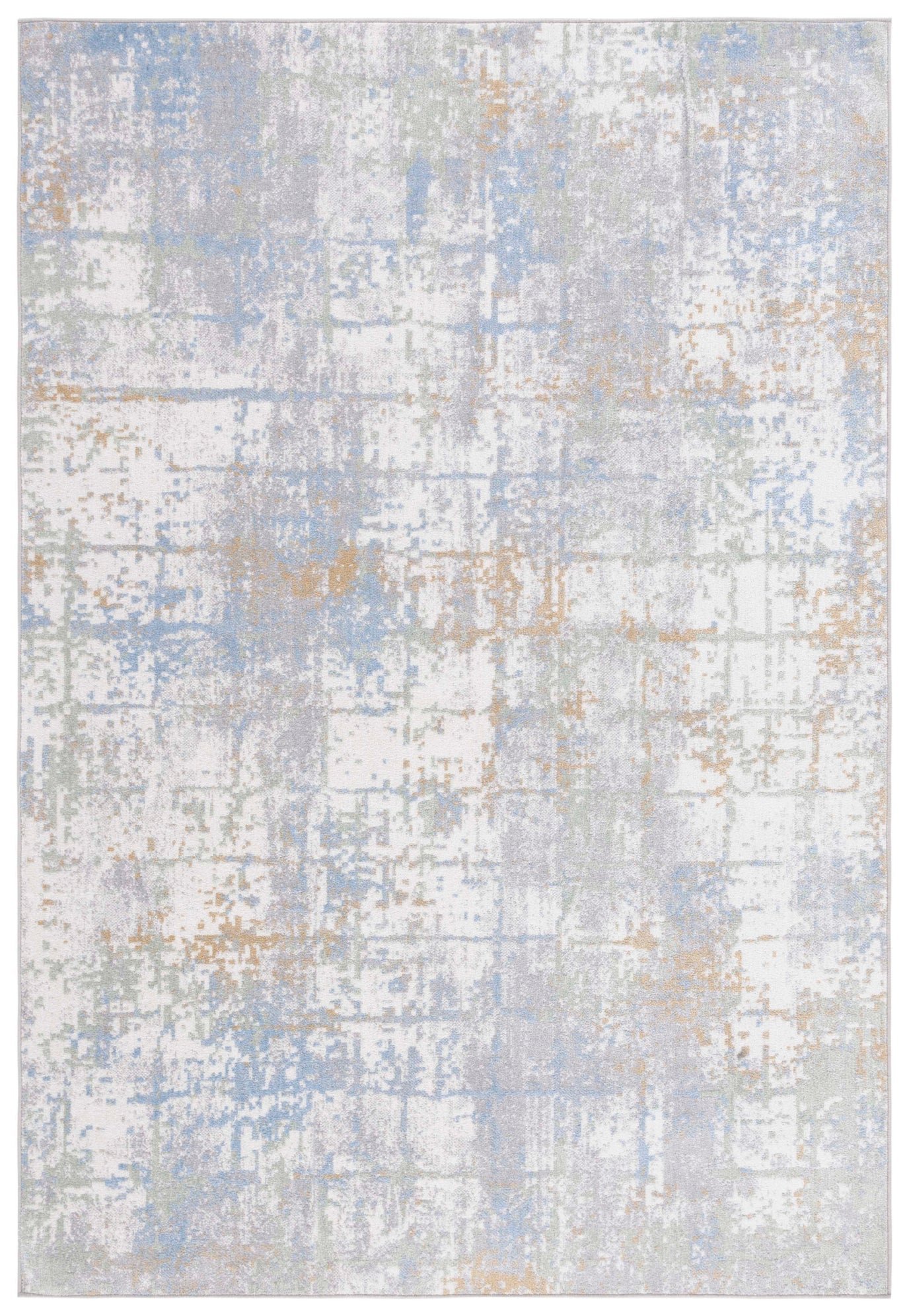Safavieh Bayside 122 Rug, BAY122 - Grey / Ivory Blue