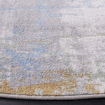 Safavieh Bayside 122 Rug, BAY122 - Grey / Ivory Blue