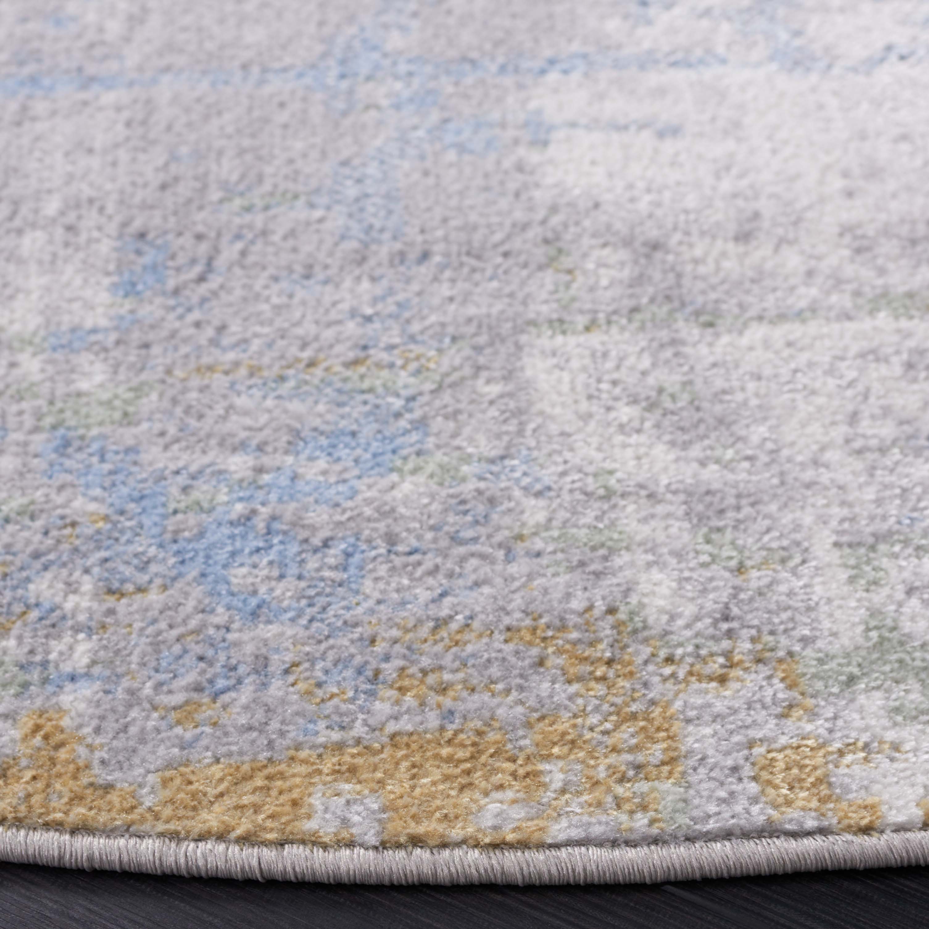 Safavieh Bayside 122 Rug, BAY122 - Grey / Ivory Blue