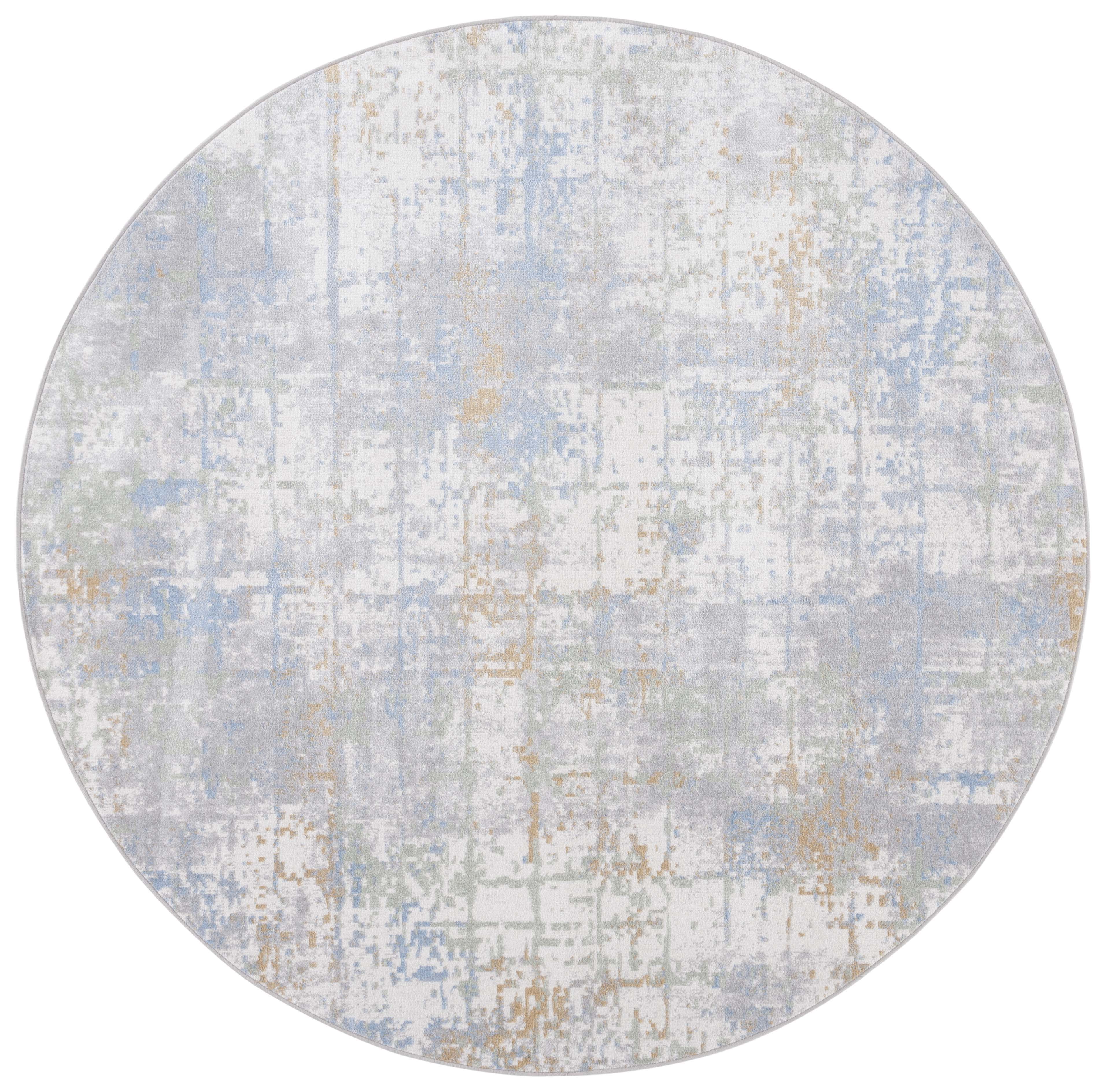 Safavieh Bayside 122 Rug, BAY122 - Grey / Ivory Blue