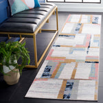 Safavieh Bayside 126 Rug, BAY126 - Ivory / Blue Rust