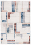 Safavieh Bayside 126 Rug, BAY126 - Ivory / Blue Rust