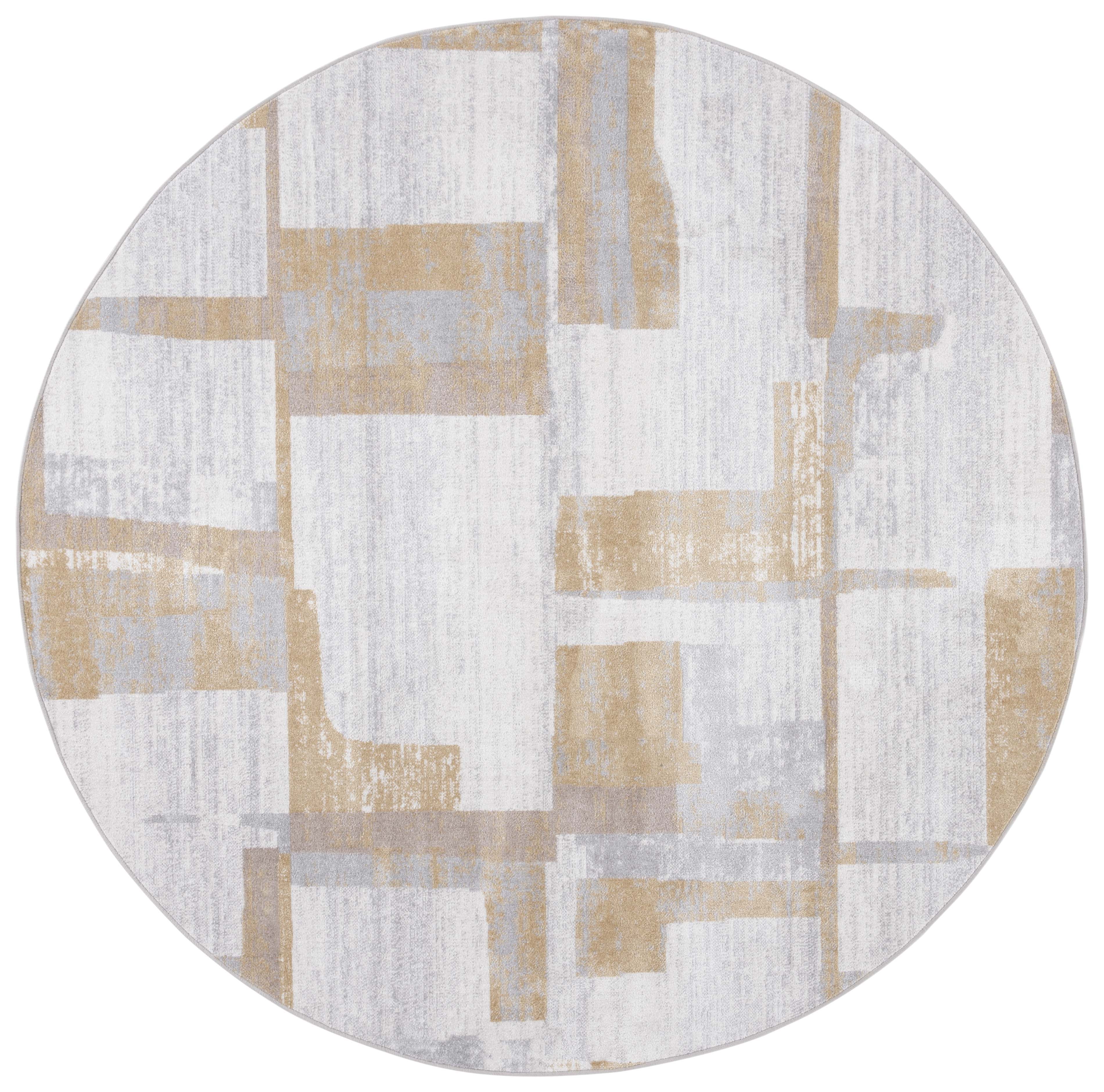 Safavieh Bayside 126 Rug, BAY126 - Ivory / Grey Gold
