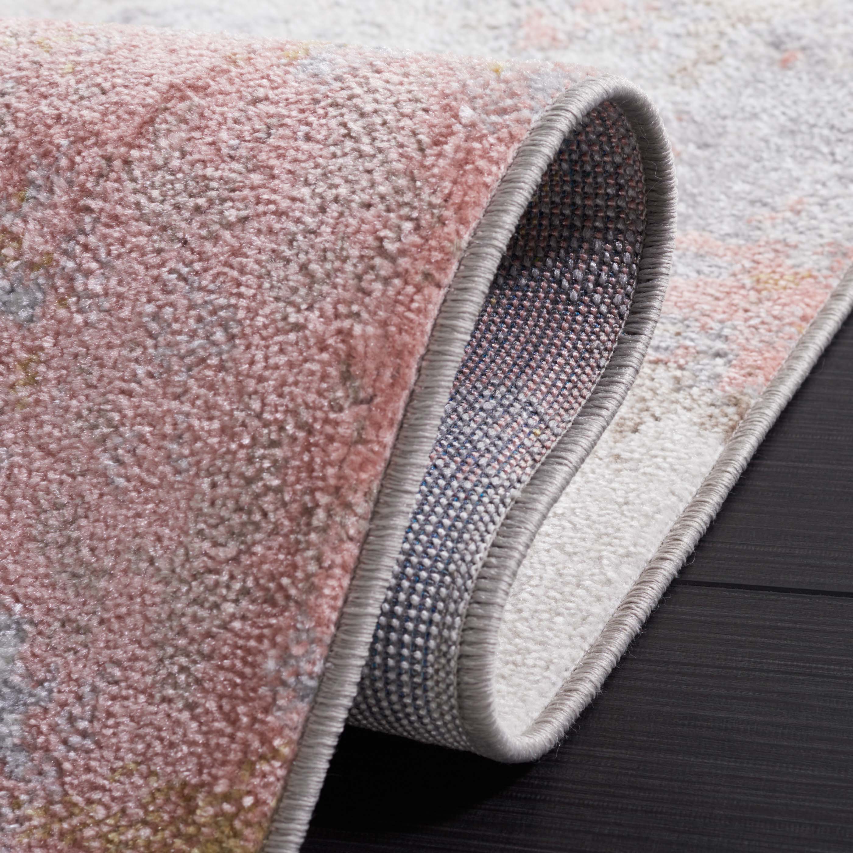 Safavieh Bayside 128 Rug, BAY128 - Ivory / Grey Pink