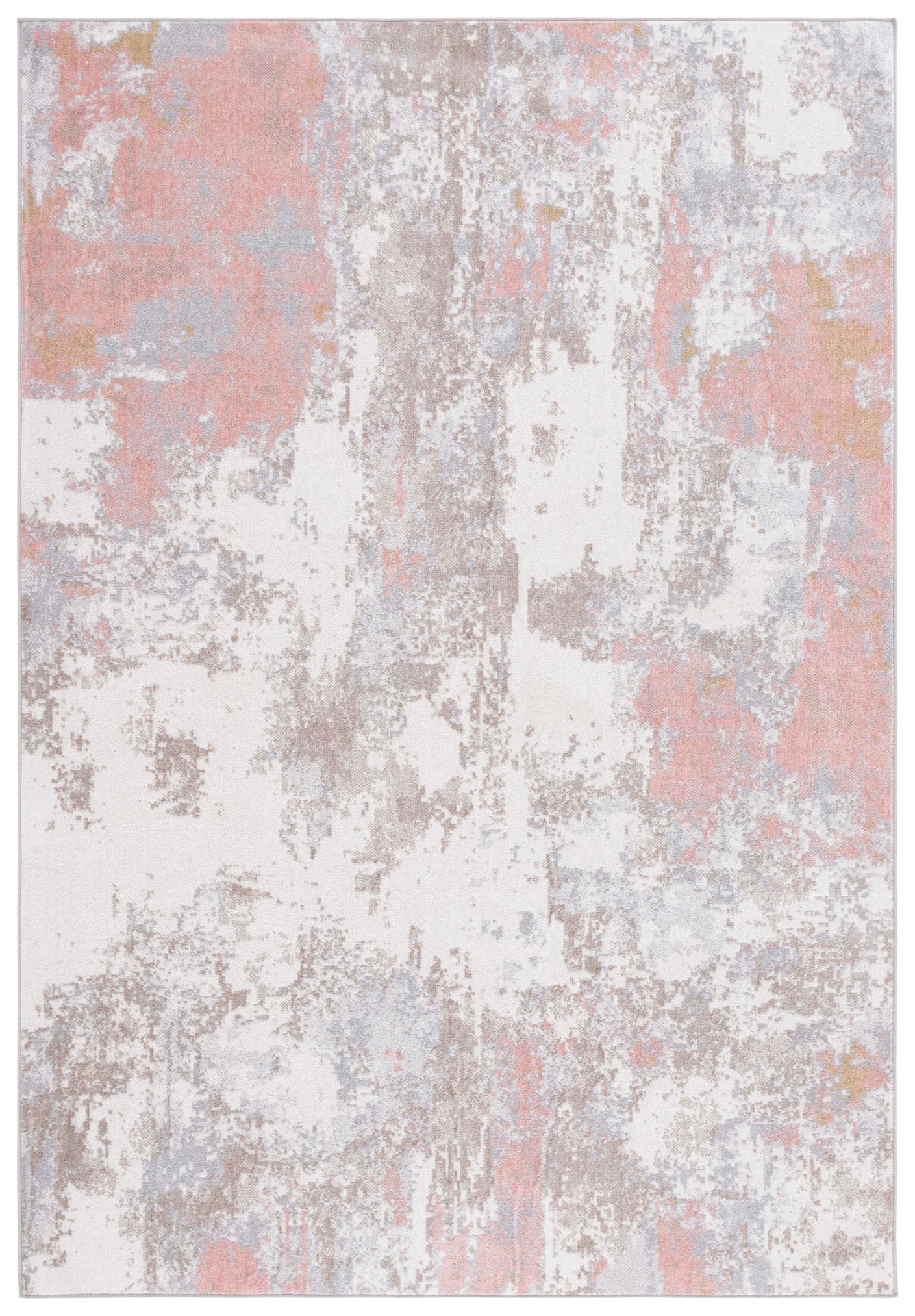 Safavieh Bayside 128 Rug, BAY128 - Ivory / Grey Pink