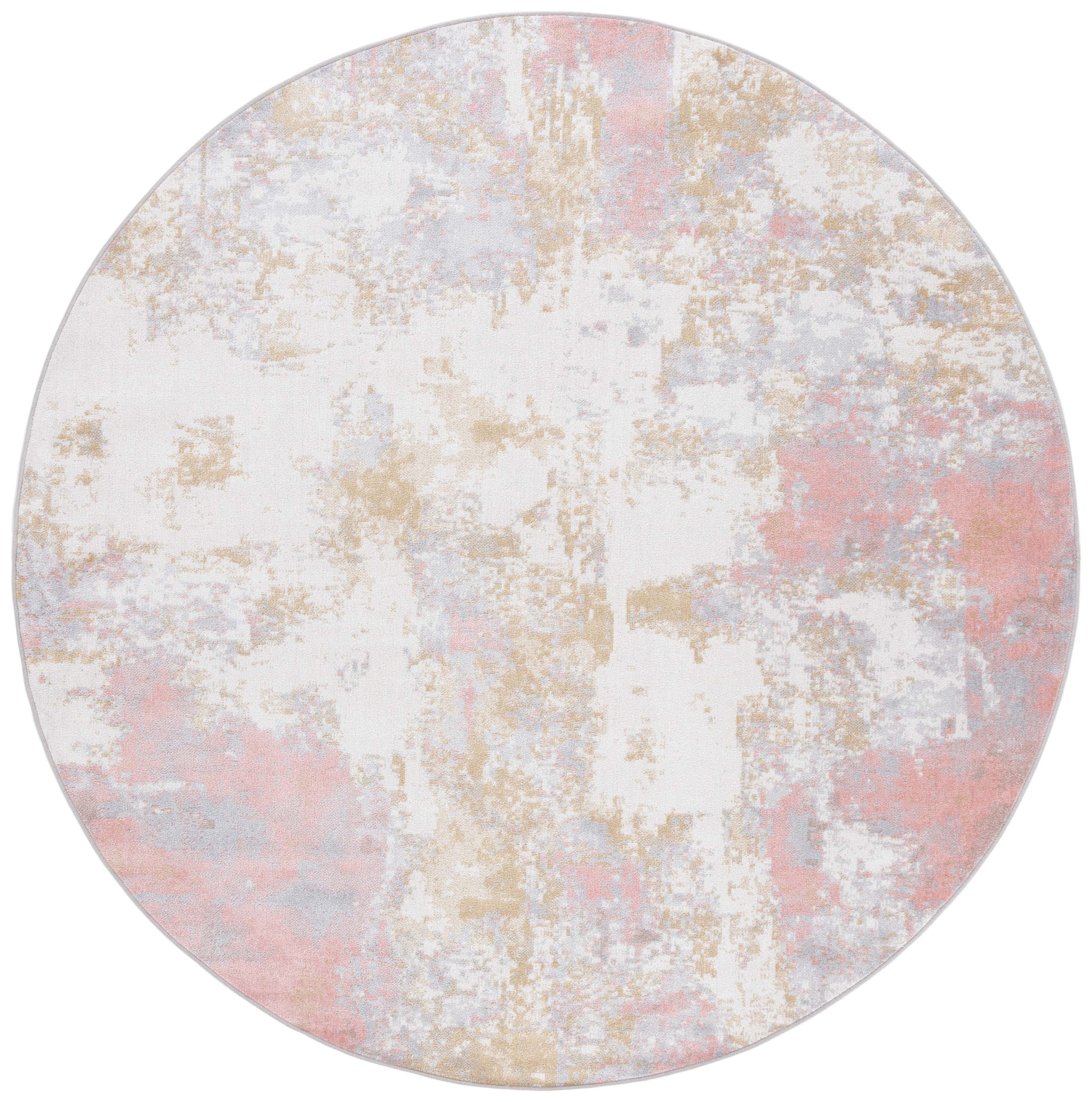 Safavieh Bayside 128 Rug, BAY128 - Ivory / Grey Pink