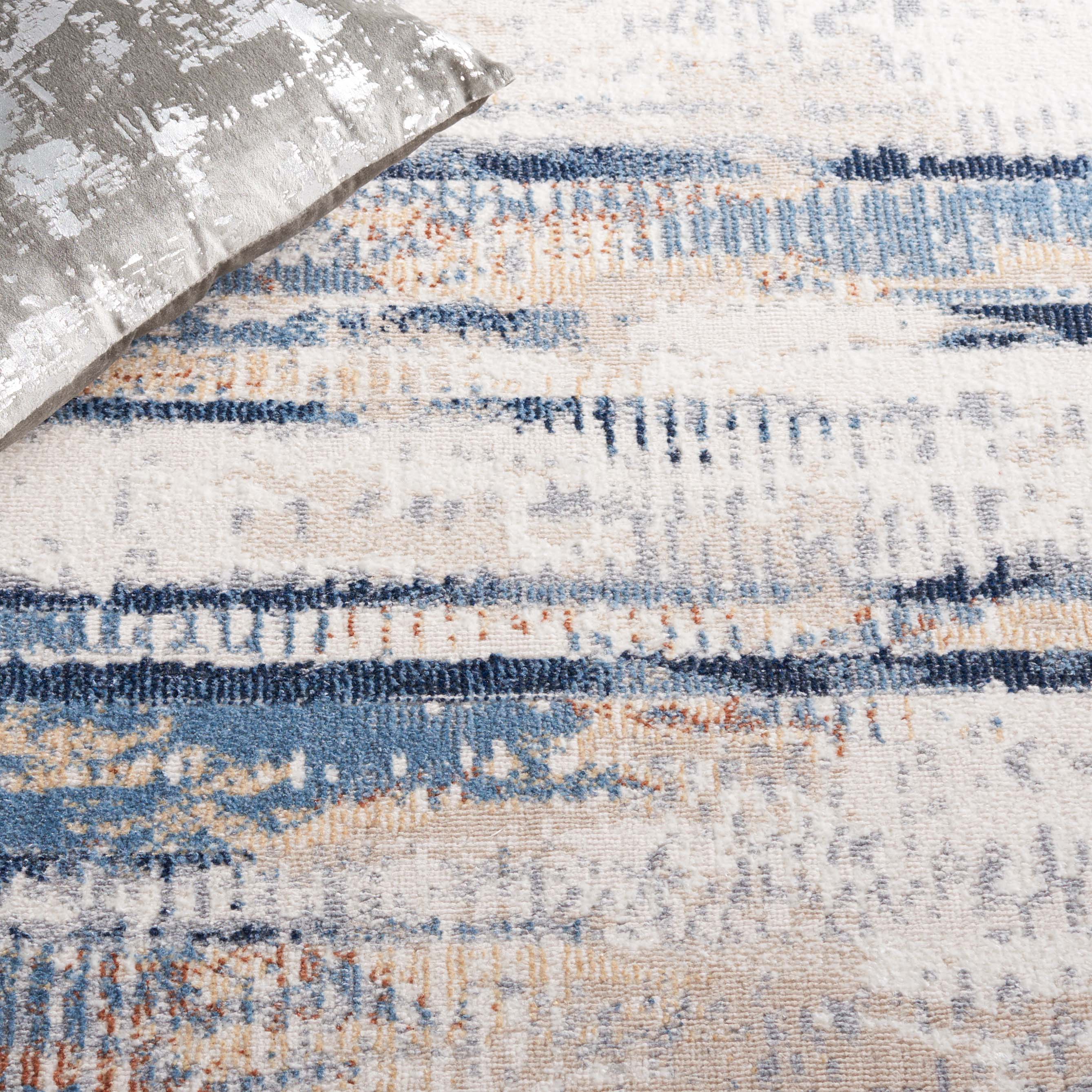 Safavieh Bayside 130 Rug, BAY130 - Blue / Gold