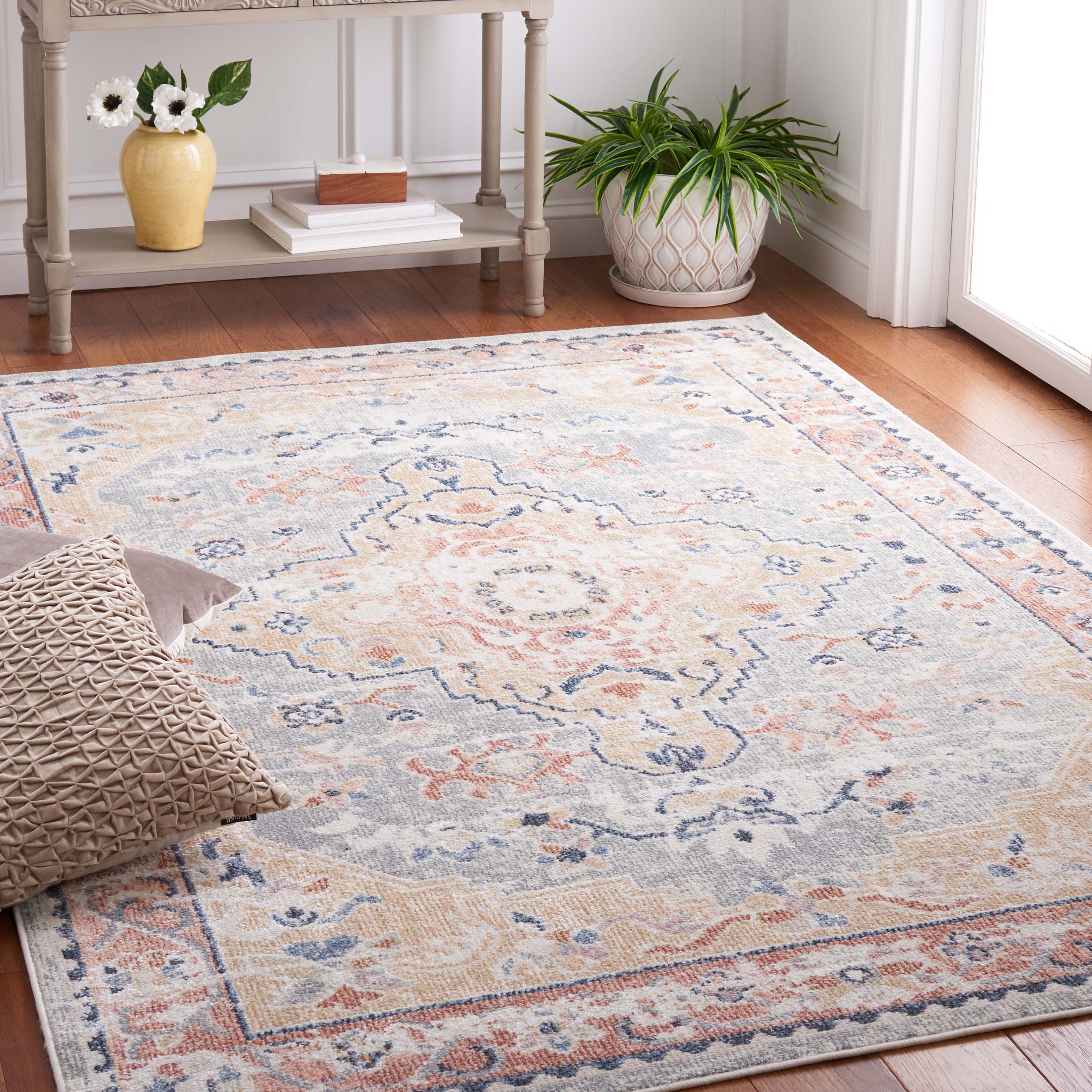 Safavieh Bayside 134 Rug, BAY134 - Sage / Gold